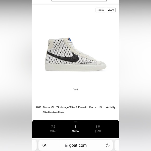 Nike Blazer Mid 77 Vintage Alter & Reveal - Picture 11 of 12